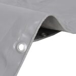 vidaXL Celta 650 g/m², 3x3 m, sivá – Obrázok 2