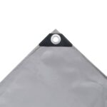 vidaXL Celta 650 g/m², 4x5 m, sivá – Obrázok 3