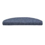 vidaXL Schodové rohože, samolepiace, 15 ks, 65x21x4 cm, modré, polkruhové, veľké – Obrázok 4