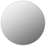 vidaXL Nástenné zrkadlo 60 cm okrúhle sklenené – Obrázok 3