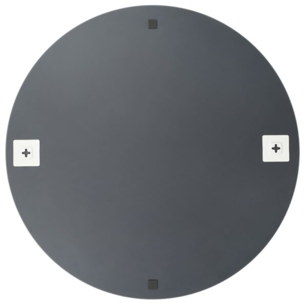 vidaXL Nástenné zrkadlo 60 cm okrúhle sklenené – Obrázok 4