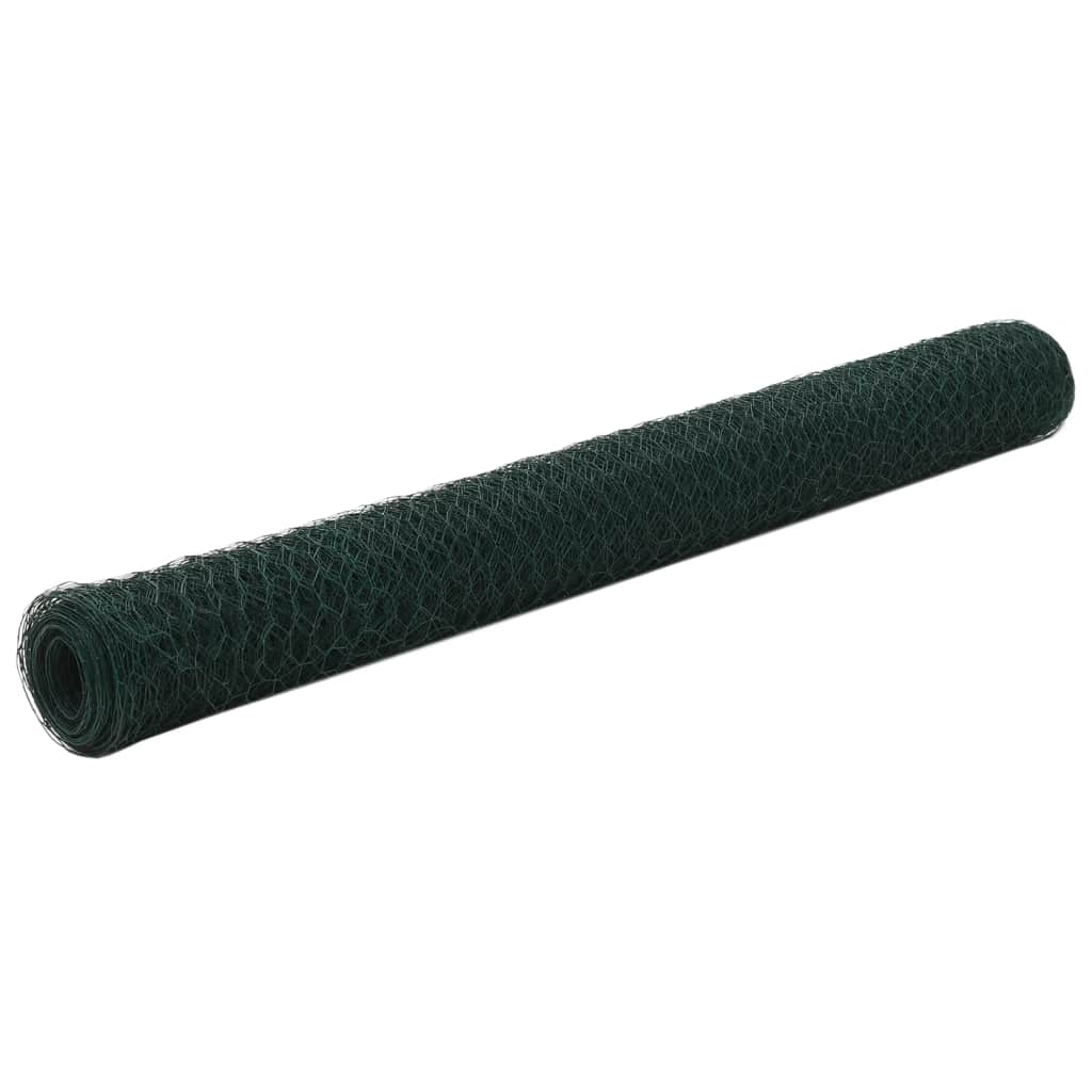 VXL8718475624554_a_en_hd_1.jpg vidaXL Drôtené pletivo, oceľ potiahnutá PVC 25x1,2 m, zelené – Obrázok 1