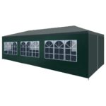 vidaXL Párty stan 3x9 m, zelený