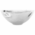 vidaXL Umývadlo 32,5x14 cm keramické strieborné – Obrázok 4