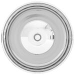 vidaXL Umývadlo 32,5x14 cm keramické strieborné – Obrázok 5
