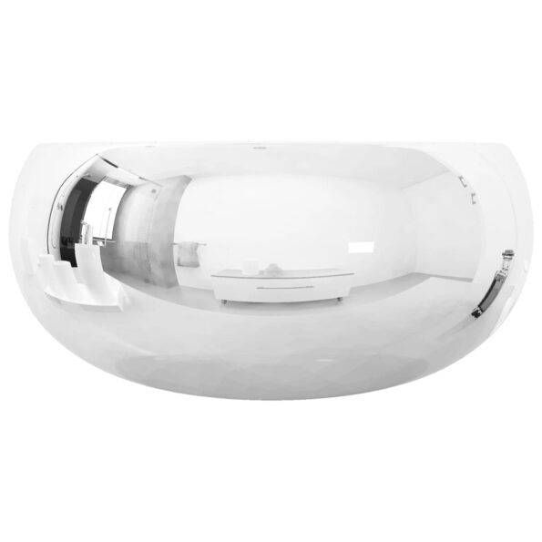 vidaXL Umývadlo 40x15 cm keramické strieborné – Obrázok 5