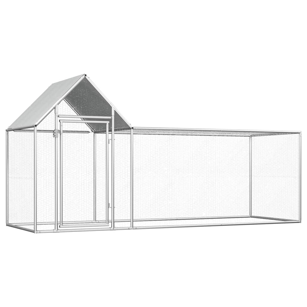VXL8718475738343_a_en_hd_1.jpg vidaXL Kurín 3x1x1,5 m, pozinkovaná oceľ – Obrázok 1