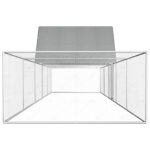 vidaXL Kurín 10x2x2 m, pozinkovaná oceľ – Obrázok 3