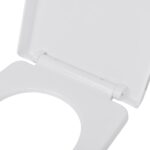 vidaXL WC sedadlá s pomalým sklápaním 2 ks, plast, biele – Obrázok 6