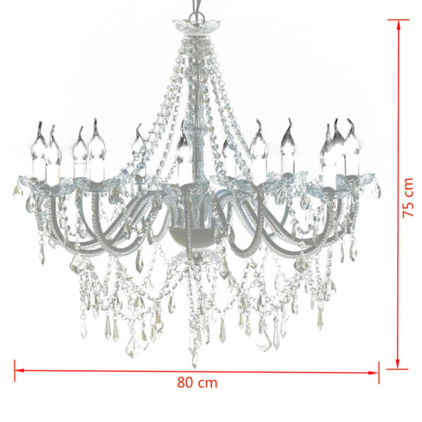 Luster s 1600 kryštálmi – Obrázok 6