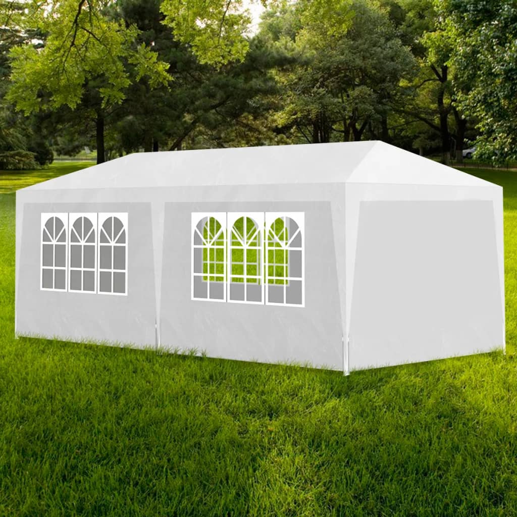 VXL8718475837442_m_en_hd_1.jpg vidaXL Párty stan 3x6 m, biely – Obrázok 1