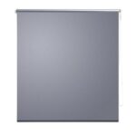 vidaXL Zatemňovacia roleta 84,4x230 cm, šírka látky 80 cm, sivá – Obrázok 2