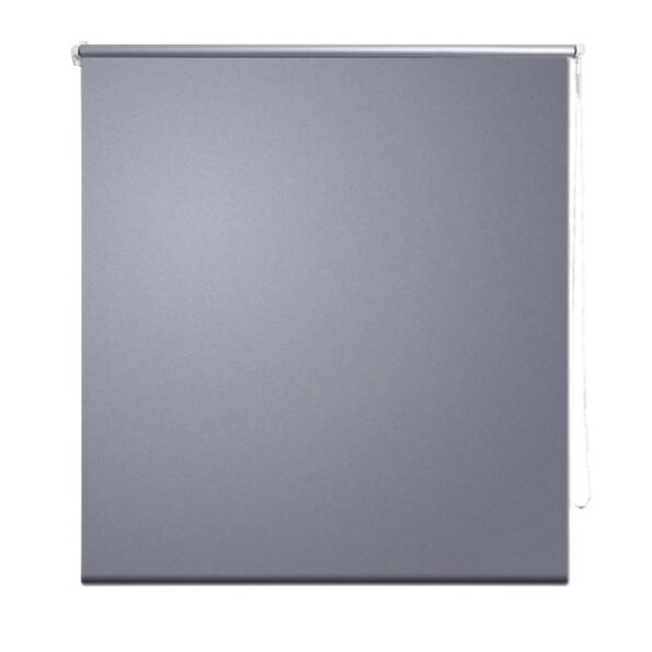 vidaXL Zatemňovacia roleta 84,4x230 cm, šírka látky 80 cm, sivá – Obrázok 2