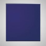 vidaXL Zatemňovacia roleta 124,4x230 cm, šírka látky 120 cm, námornícka modrá