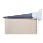 vidaXL Zatemňovacia roleta 144,4x230 cm, šírka látky 140 cm, sivá – Obrázok 3