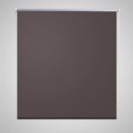 vidaXL Zatemňovacia roleta 164,4x230 cm, šírka látky 160 cm, kávová