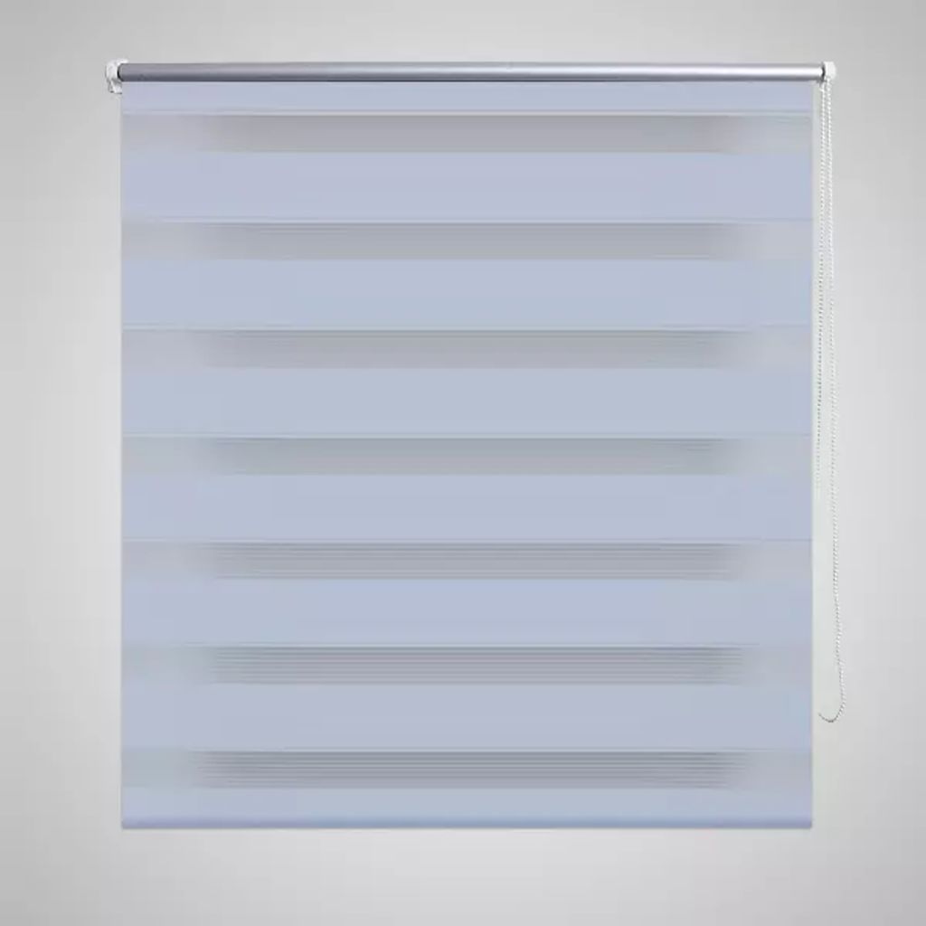 VXL8718475838586_m_en_hd_1.jpg vidaXL Zebrová roleta 60,9x120 cm Šírka látky 56,7 cm biela – Obrázok 1