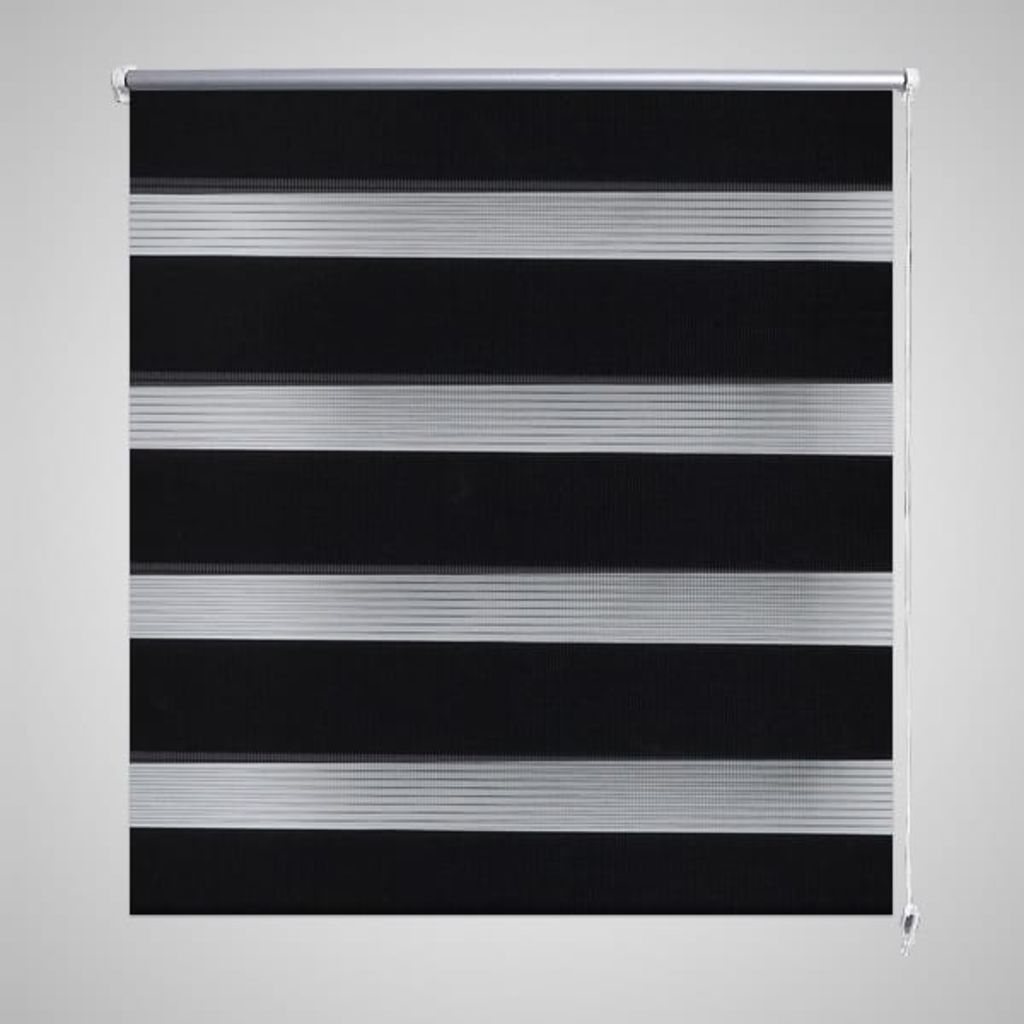 VXL8718475838685_m_en_hd_1.jpg vidaXL Zebrová roleta 80,9x150 cm Šírka látky 76,7 cm čierna – Obrázok 1