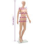 vidaXL Dámska figurína typ A – Obrázok 11