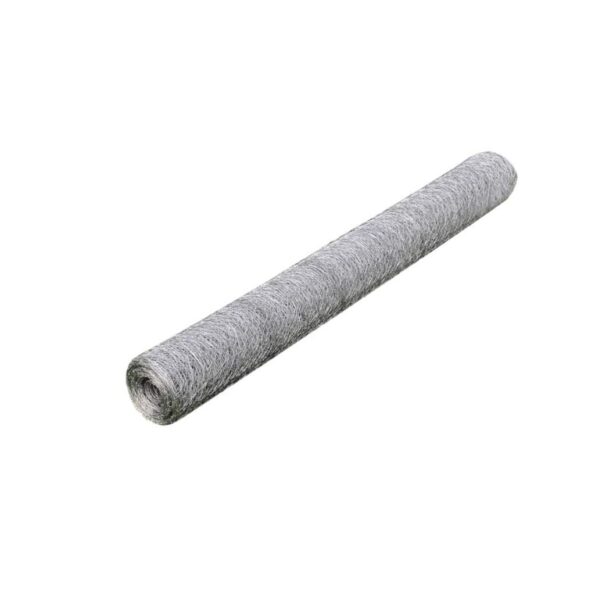 vidaXL Drôtené pletivo, pozinkovaná oceľ 25x0,75 m, strieborné – Obrázok 2