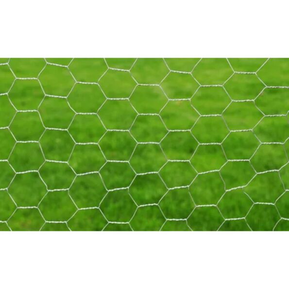 vidaXL Drôtené pletivo, pozinkovaná oceľ 25x0,75 m, strieborné – Obrázok 3