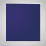 vidaXL Zatemňovacia roleta 64,4x120 cm, šírka látky 60 cm, námornícka modrá