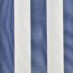 vidaXL Tieniaca plachta na markízu, modro biela 6x3 m (bez rámu) – Obrázok 3