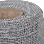 vidaXL Sieť proti hmyzu, hliník 100x500 cm, strieborná – Obrázok 5