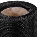 vidaXL Sieť proti hmyzu, sklené vlákno 100x1000 cm, čierna – Obrázok 5