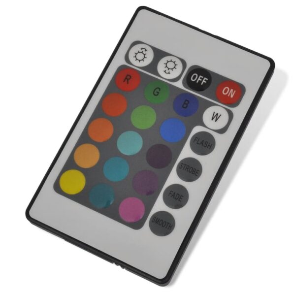 Ponorné akváriové bodové LED svietidlo s bublinami RGB 32 cm – Obrázok 2