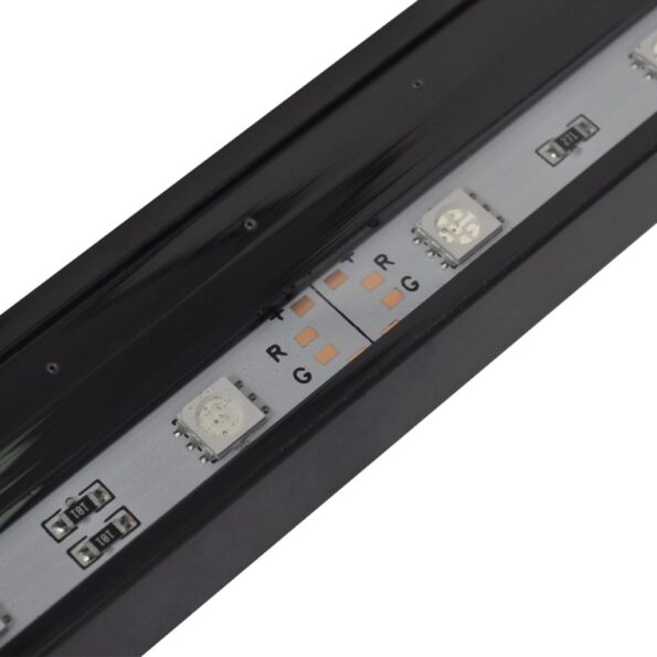 Ponorné akváriové bodové LED svietidlo s bublinami RGB 32 cm – Obrázok 3