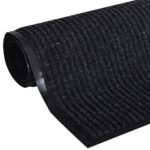 vidaXL Rohož pred dvere, čierna 120 x 180 cm, PVC – Obrázok 3