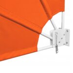 vidaXL Skladacia bočná markíza na balkón, tehlová 160x240 cm – Obrázok 6