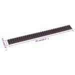 Zábranné hroty proti vtákom, 49 x 4.5 x 1.7 cm, sada 20 ks – Obrázok 4
