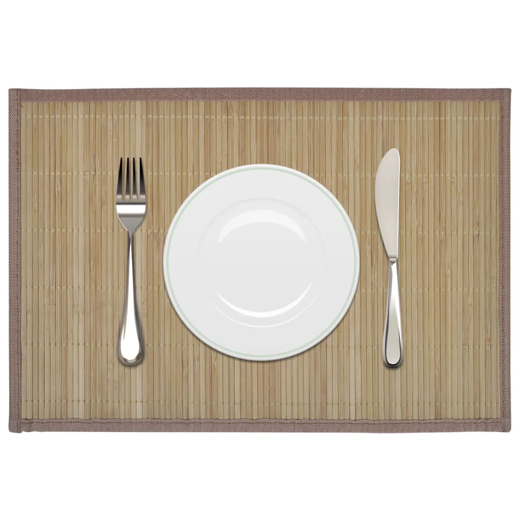 VXL8718475940340_m_en_hd_1.jpg Bambusové prestieranie, 6 ks, 30 x 45 cm, hnedé – Obrázok 1