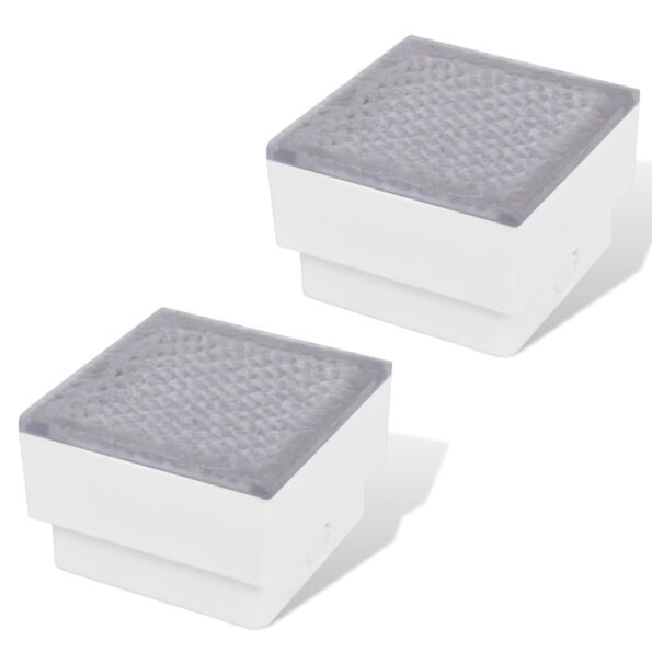 Podlahové LED svetlá 100 x 100 x 68 mm 2 ks – Obrázok 2