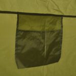 vidaXL Sprchovací/WC/prezliekací stan, zelený – Obrázok 3