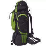 vidaXL Turistický batoh XXL 75 l, čierno zelený – Obrázok 4