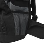 vidaXL Turistický batoh XXL 75 l, čierno sivý – Obrázok 7