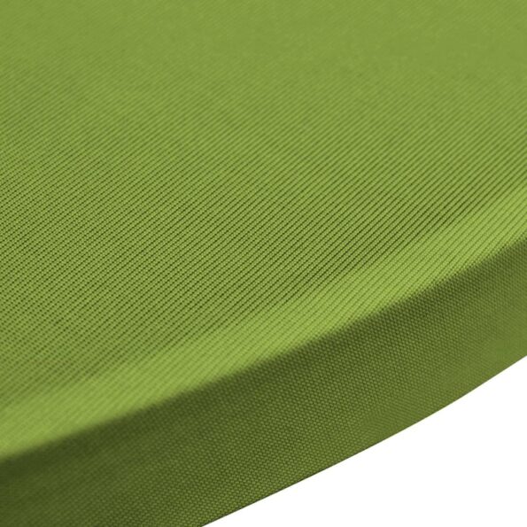 vidaXL Naťahovací návlek na stôl, 2 ks, 60 cm, zelený – Obrázok 4