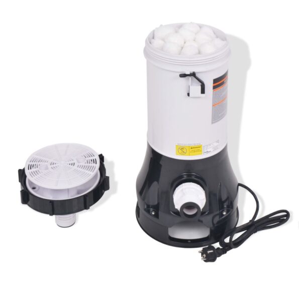 vidaXL Bazénový filter pre bazény, 185 W, 4,4 m³/h – Obrázok 3