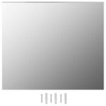 vidaXL Bezrámové zrkadlo 70x50 cm sklenené – Obrázok 2
