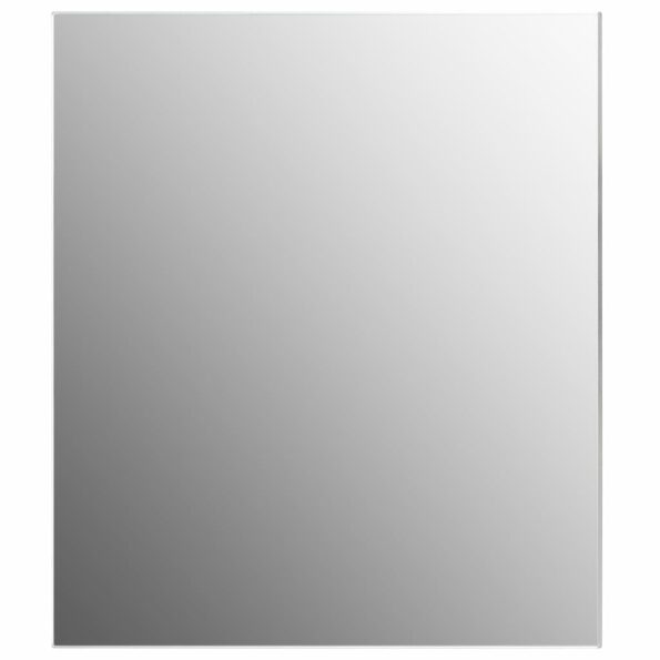 vidaXL Bezrámové zrkadlo 70x50 cm sklenené – Obrázok 3