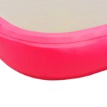 vidaXL Nafukovacia žinenka s pumpou 300x100x10 cm, PVC, ružová – Obrázok 11