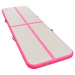 vidaXL Nafukovacia žinenka s pumpou 300x100x10 cm, PVC, ružová – Obrázok 4