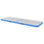 vidaXL Nafukovacia žinenka s pumpou 500x100x10 cm PVC modrá – Obrázok 5
