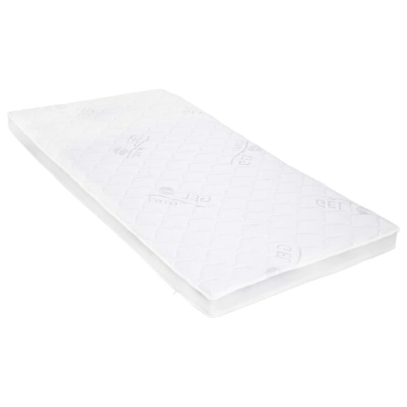 vidaXL Vrchný matrac 100x200 cm, gélová pena 7 cm – Obrázok 4