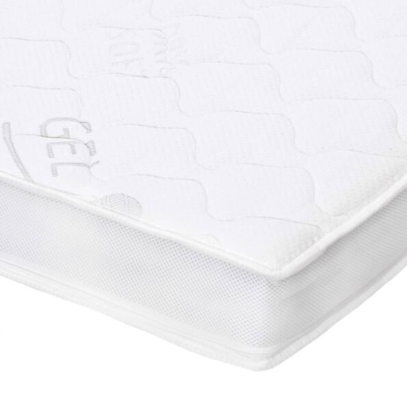 vidaXL Vrchný matrac 100x200 cm, gélová pena 7 cm – Obrázok 6