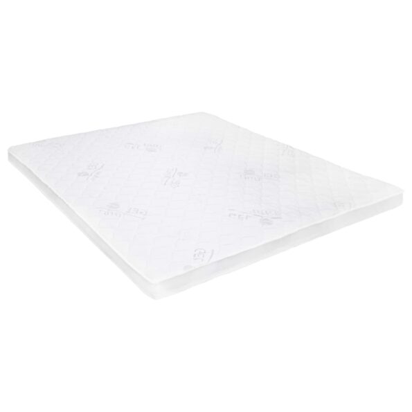 vidaXL Vrchný matrac 140x200 cm gélová pena 7 cm – Obrázok 3