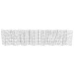 vidaXL Gabiónová stena, pozinkovaná oceľ 450x30x100 cm – Obrázok 5